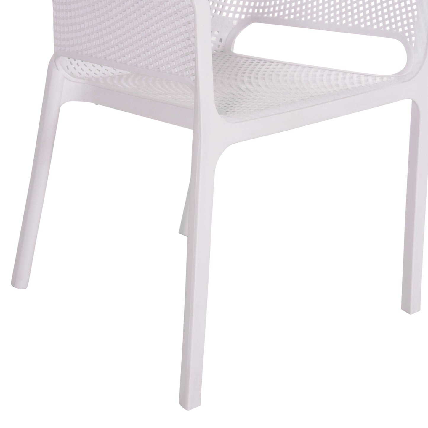 Armchair Polypropylene John Hm6103.01 White 59x58x79.5hcm.