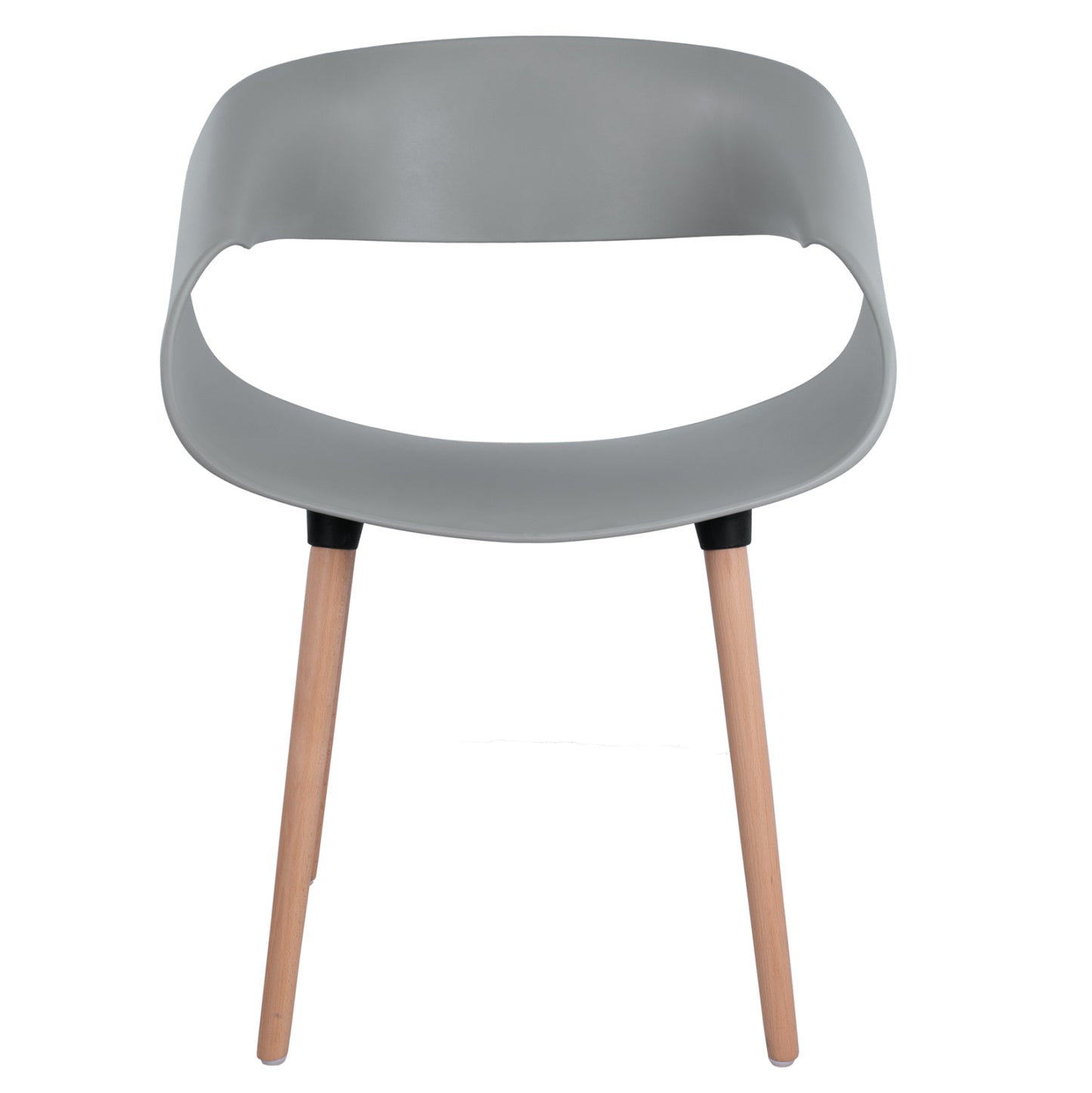 Polypropylene Armchair Maggie Hm8600.10 Grey Color 59x53x80 Cm