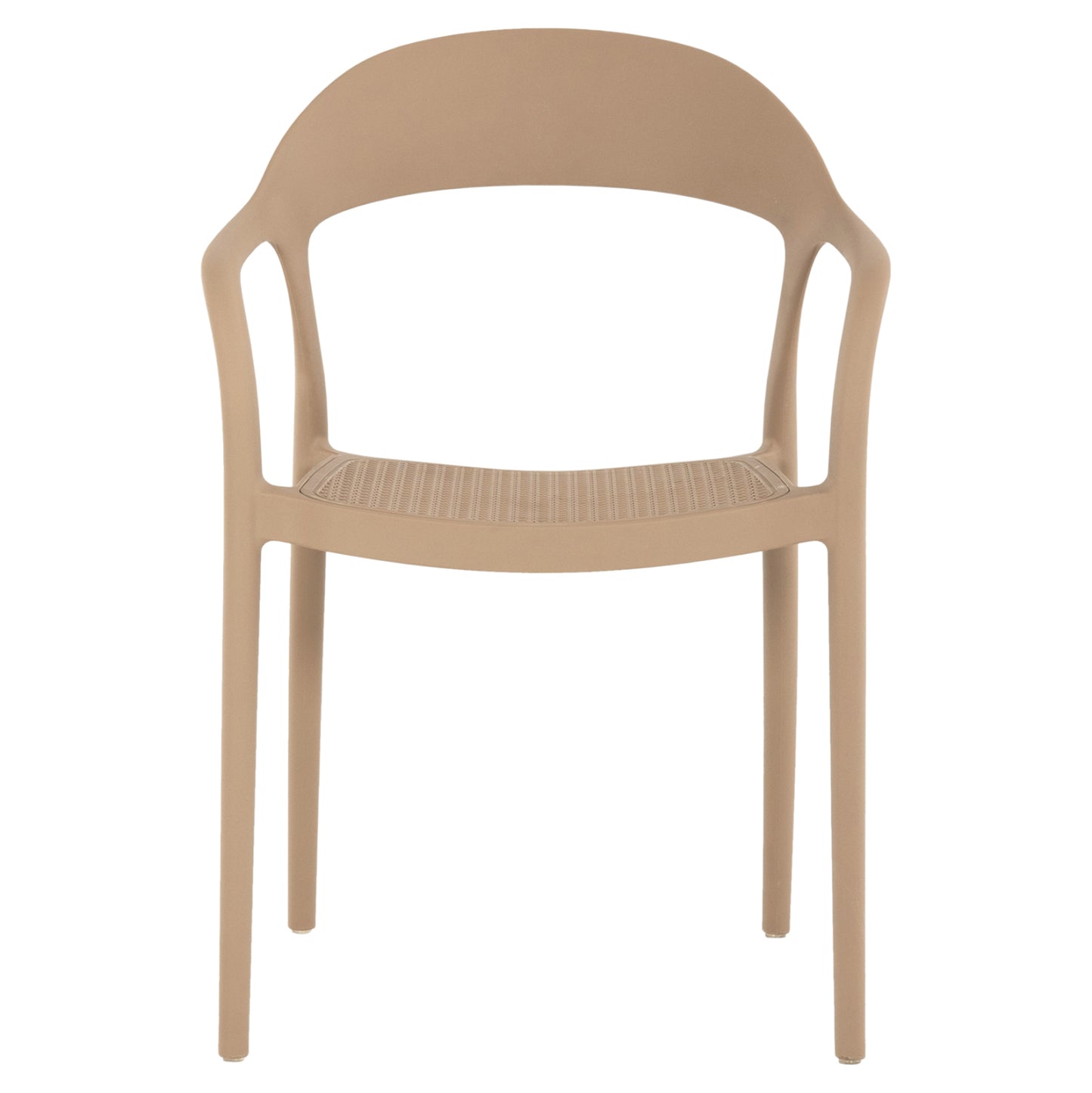 Armchair Polypropylene Cleo Hm5935.03 Capuccino 57x53x81hcm.