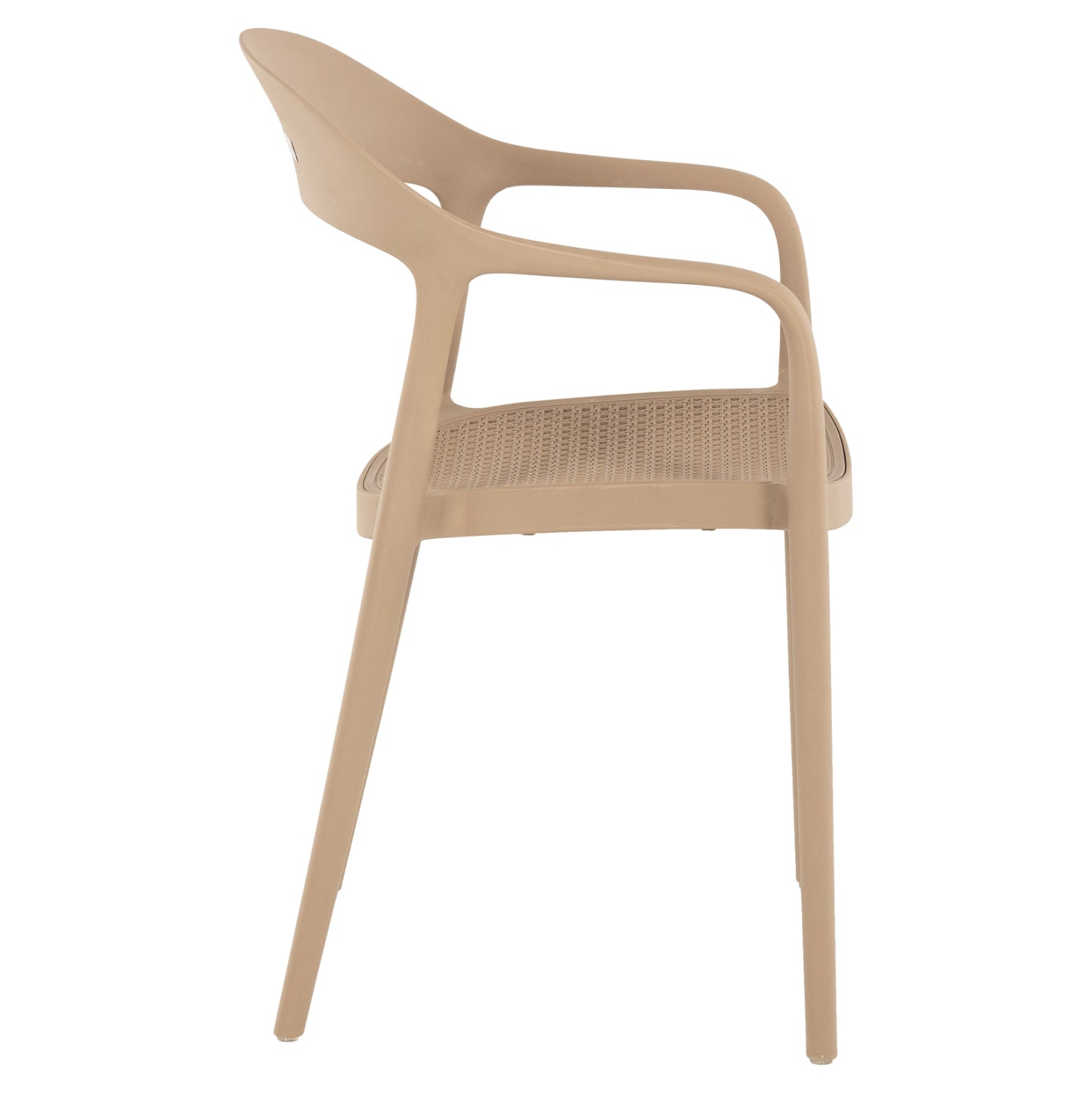 Armchair Polypropylene Cleo Hm5935.03 Capuccino 57x53x81hcm.