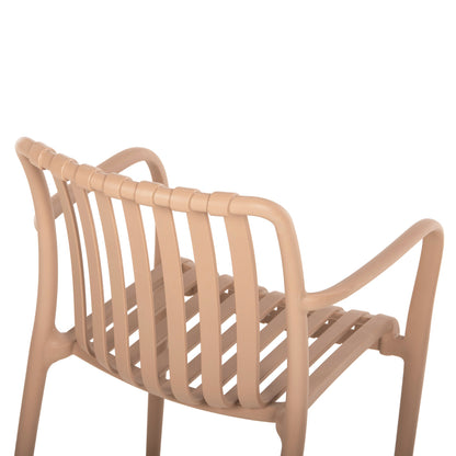 Polypropylene Armchair Tippy Hm5940.03 Cappuccino 55x55x81hcm.