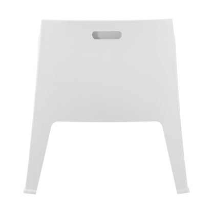 Polypropylene Lounge Armchair Sleek Hm6365.01 White 62x68x73hcm.