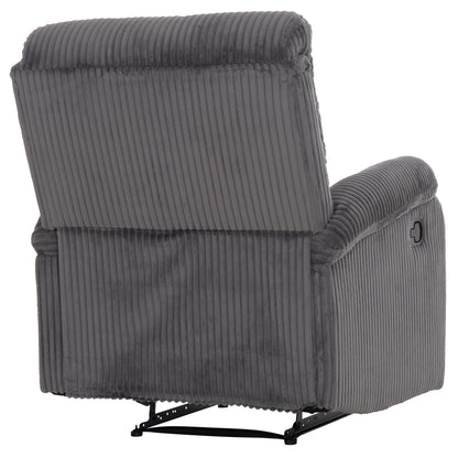 Armchair Relax Dioni Hm3296.11 Grey Cord Fabric 85x90x100hcm.
