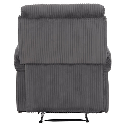 Armchair Relax Dioni Hm3296.11 Grey Cord Fabric 85x90x100hcm.