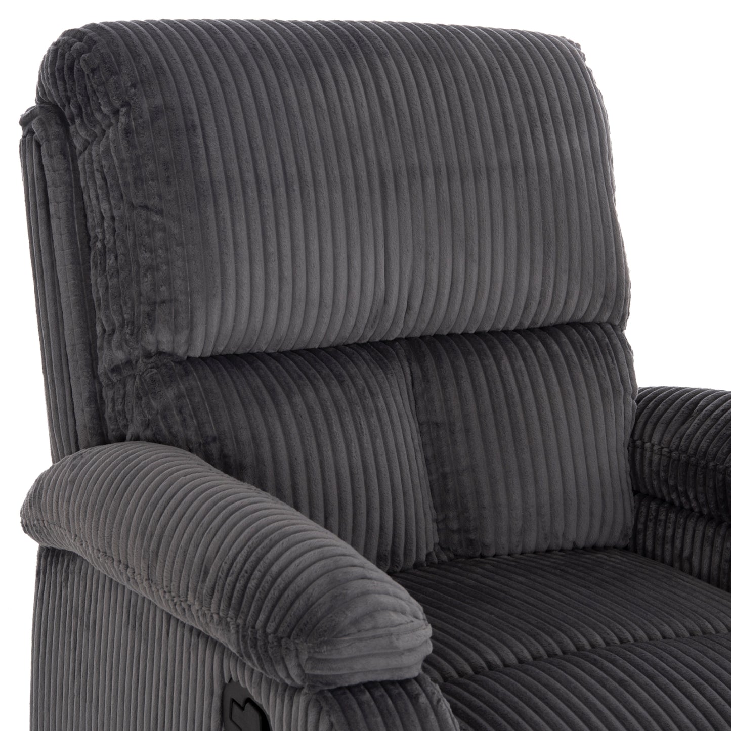 Armchair Relax Dioni Hm3296.11 Grey Cord Fabric 85x90x100hcm.