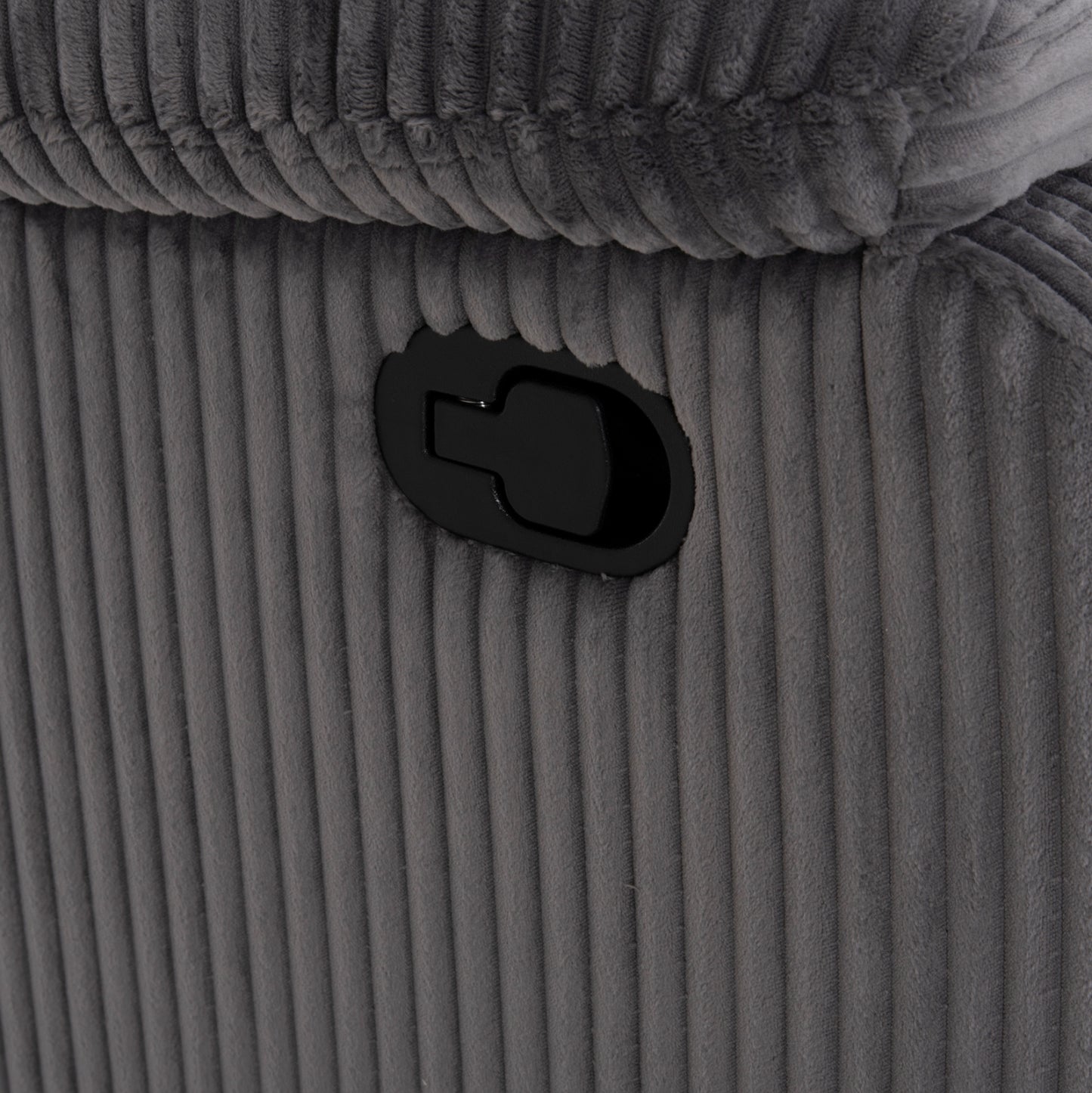 Armchair Relax Dioni Hm3296.11 Grey Cord Fabric 85x90x100hcm.