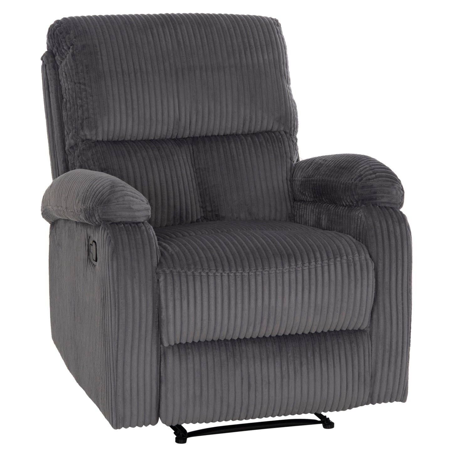 Armchair Relax Dioni Hm3296.11 Grey Cord Fabric 85x90x100hcm.