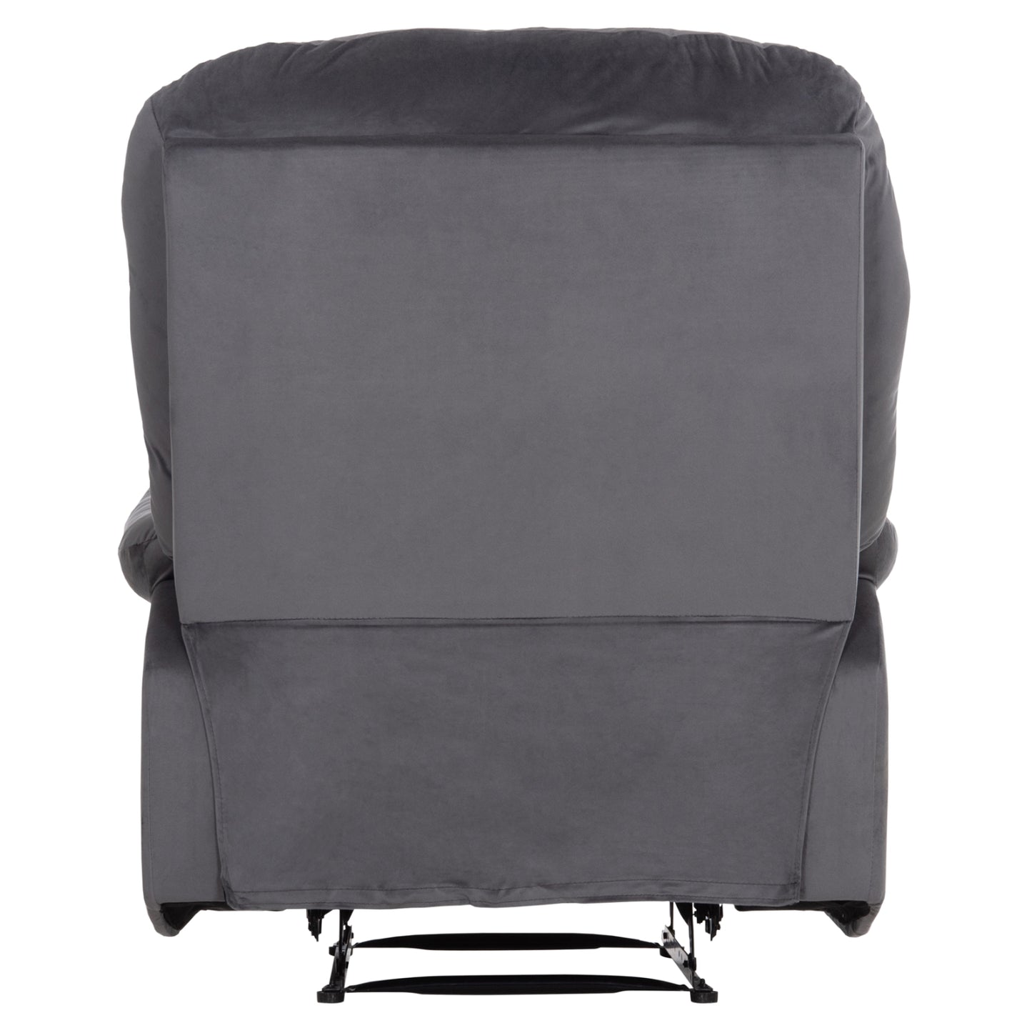 Armchair With Manual Recliner Braylen Hm3298.01 Grey Velvet 85x90x95hcm.