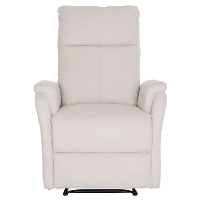 Armchair Relax With Electric Recline Synthia Hm3309.01 Beige Fabric 75x86x100hcm.