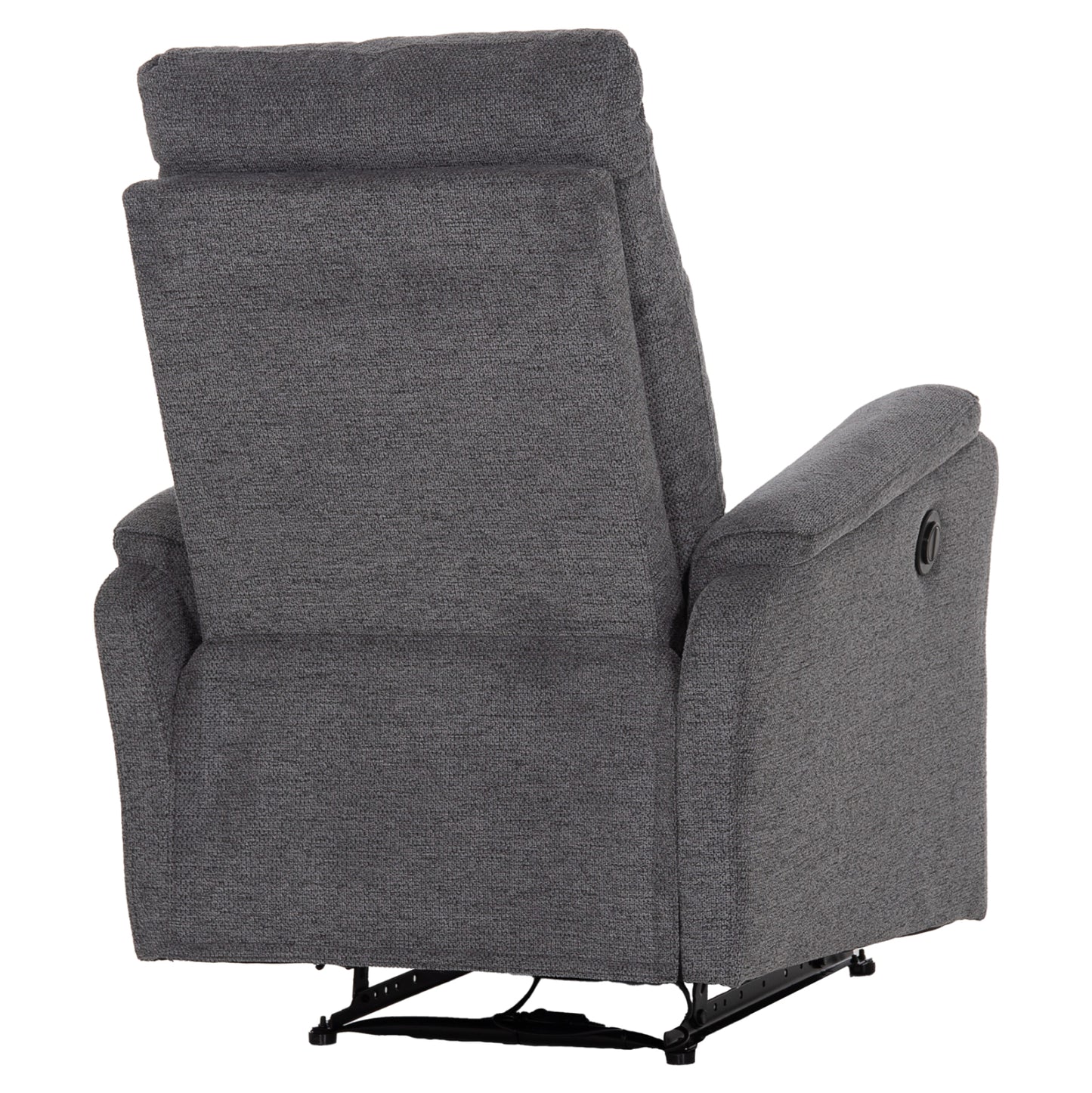 Armchair Relax With Electric Recline Synthia Hm3309.03 Grey Fabric 75x86x100hcm.