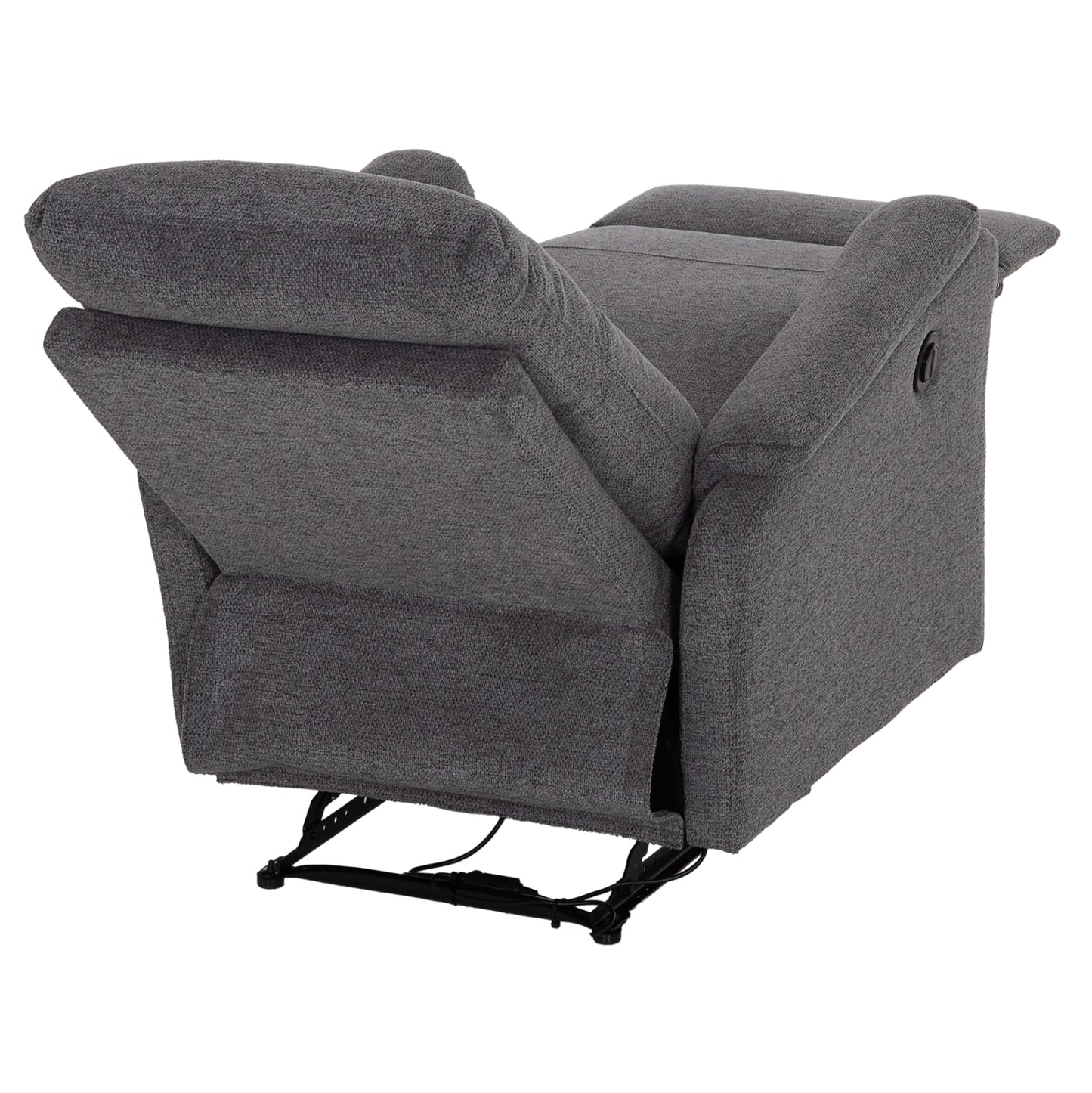 Armchair Relax With Electric Recline Synthia Hm3309.03 Grey Fabric 75x86x100hcm.