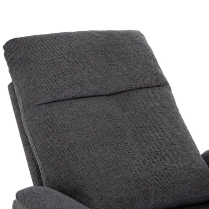 Armchair Relax With Electric Recline Synthia Hm3309.03 Grey Fabric 75x86x100hcm.