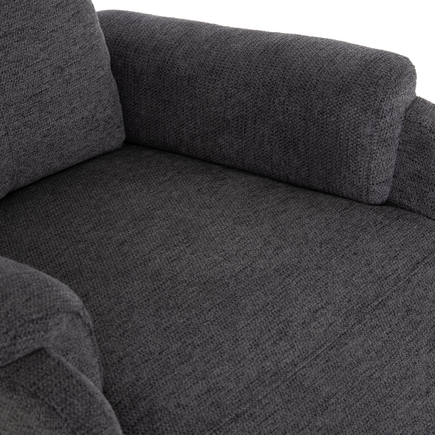 Armchair Relax With Electric Recline Synthia Hm3309.03 Grey Fabric 75x86x100hcm.