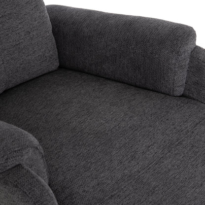 Armchair Relax With Electric Recline Synthia Hm3309.03 Grey Fabric 75x86x100hcm.