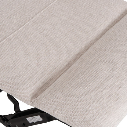 Armchair Relax With Electric Recline Synthia Hm3309.01 Beige Fabric 75x86x100hcm.