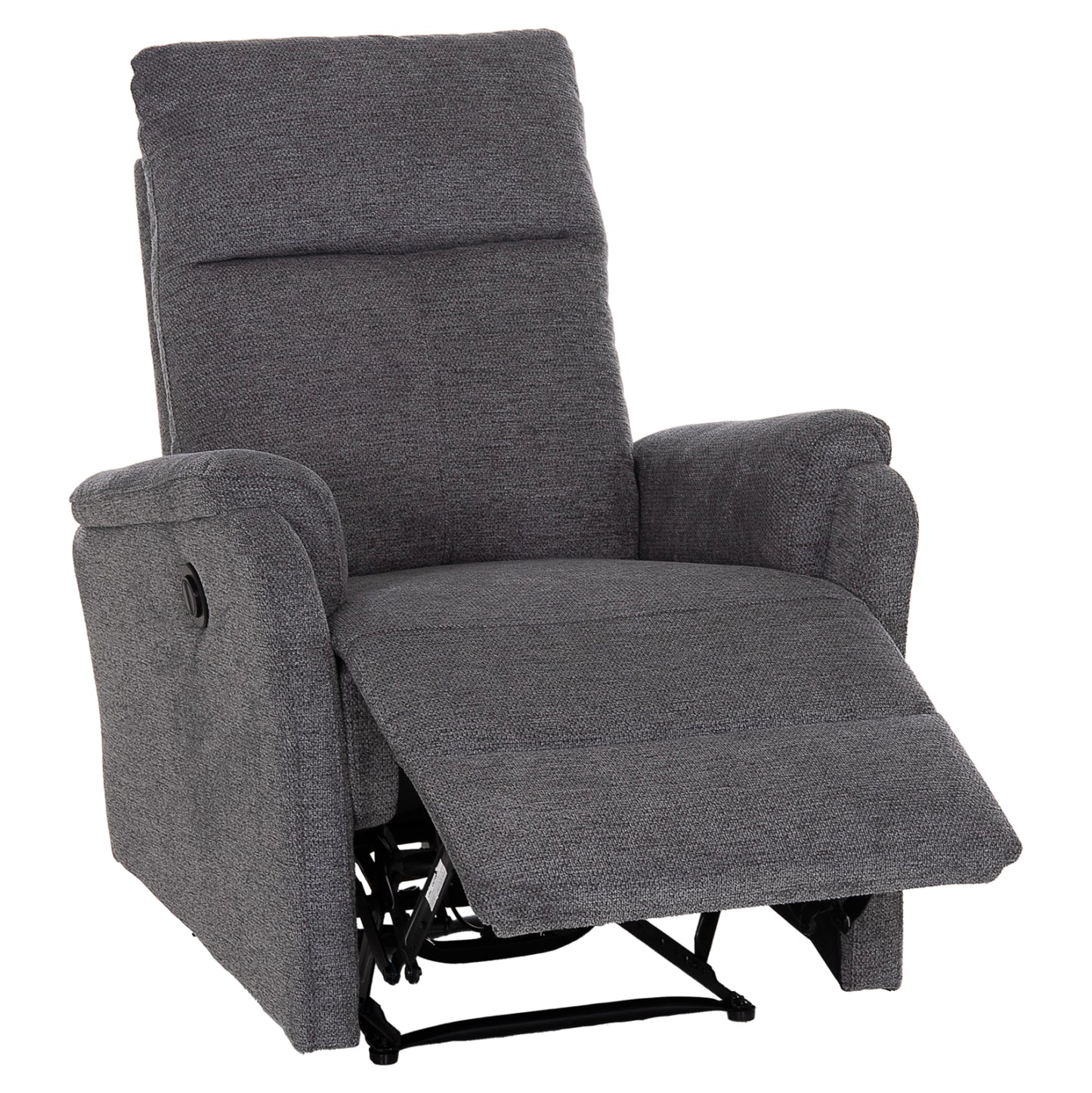 Armchair Relax With Electric Recline Synthia Hm3309.03 Grey Fabric 75x86x100hcm.