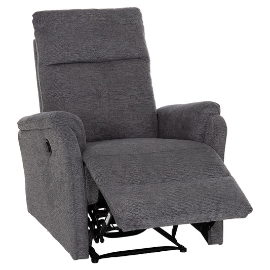 Armchair Relax With Electric Recline Synthia Hm3309.03 Grey Fabric 75x86x100hcm.