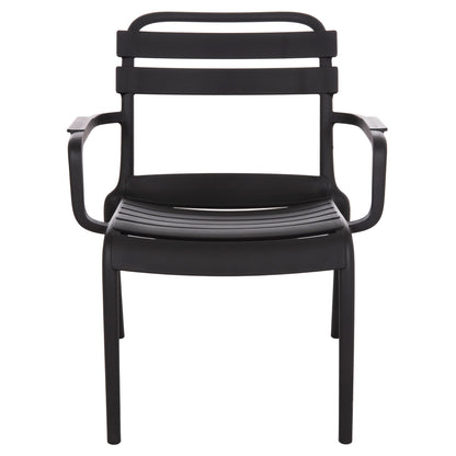 Polypropylene Lounge Armchair Korver Hm6333.02 Black 63.5x65x76hcm.