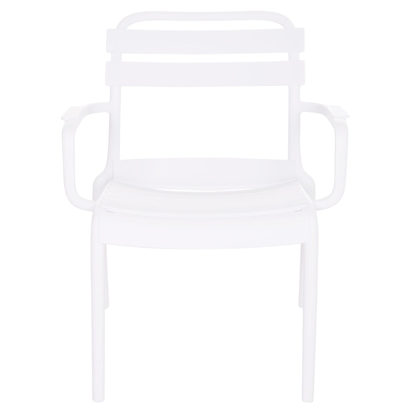 Polypropylene Lounge Armchair Korver Hm6333.01 White 63.5x65x76hcm.