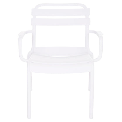 Polypropylene Lounge Armchair Korver Hm6333.01 White 63.5x65x76hcm.
