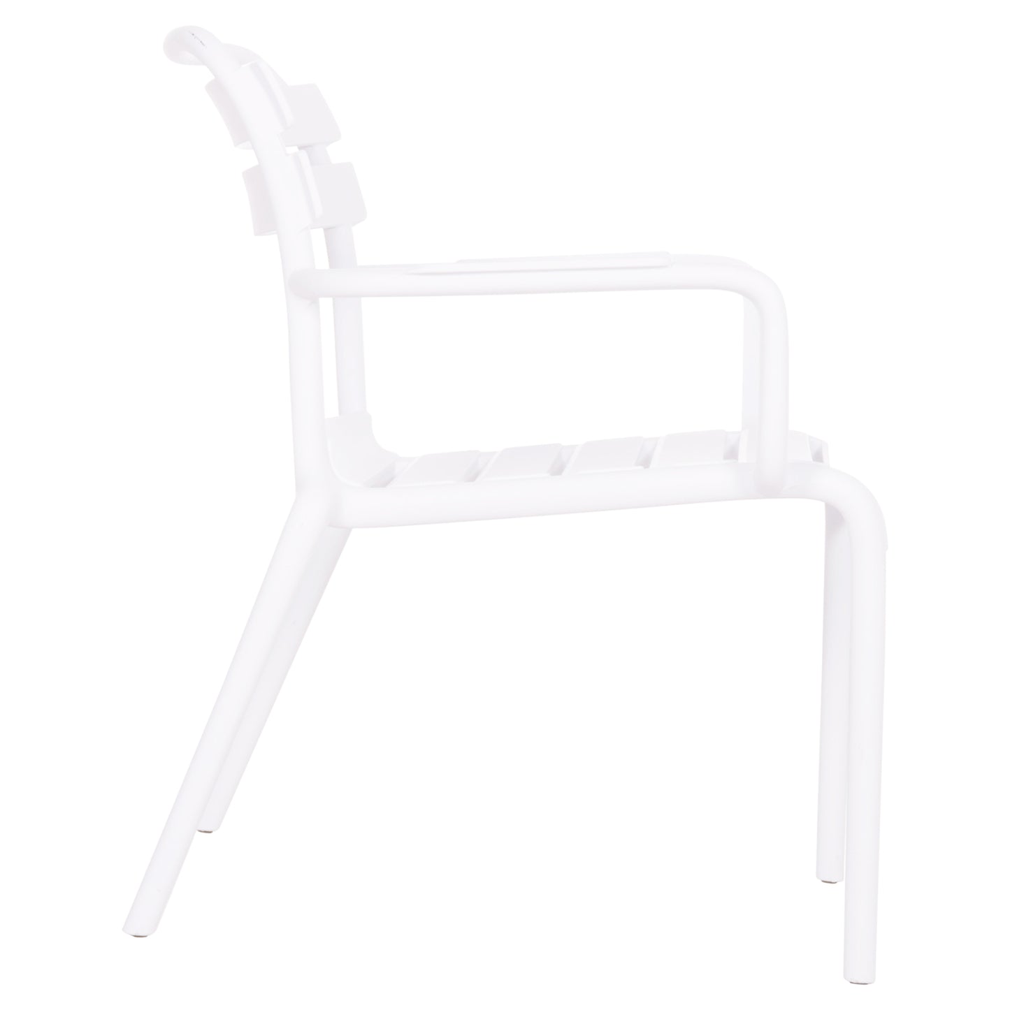 Polypropylene Lounge Armchair Korver Hm6333.01 White 63.5x65x76hcm.