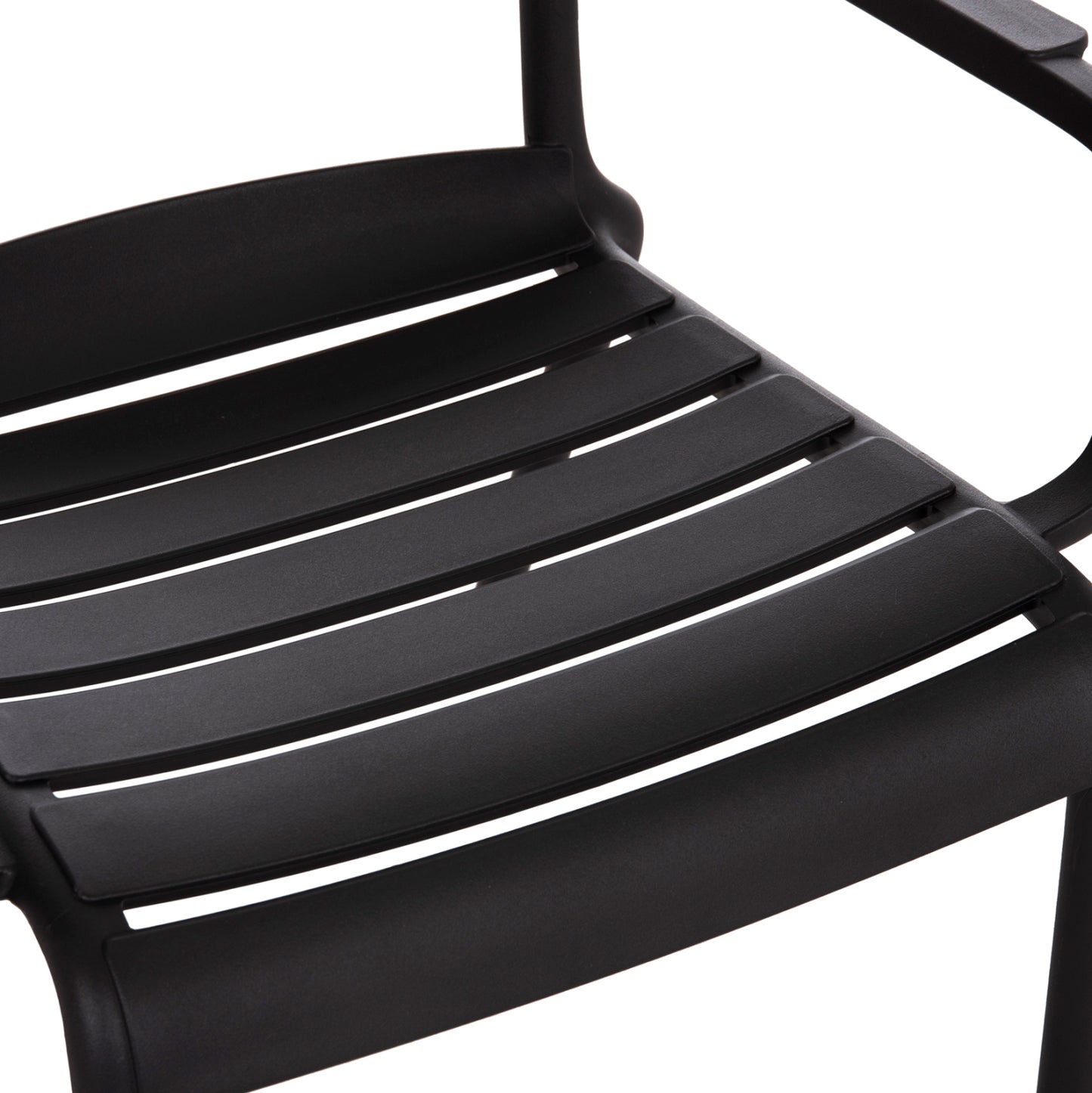 Polypropylene Lounge Armchair Korver Hm6333.02 Black 63.5x65x76hcm.