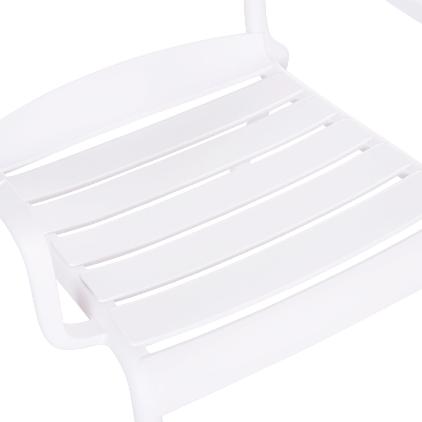 Polypropylene Lounge Armchair Korver Hm6333.01 White 63.5x65x76hcm.