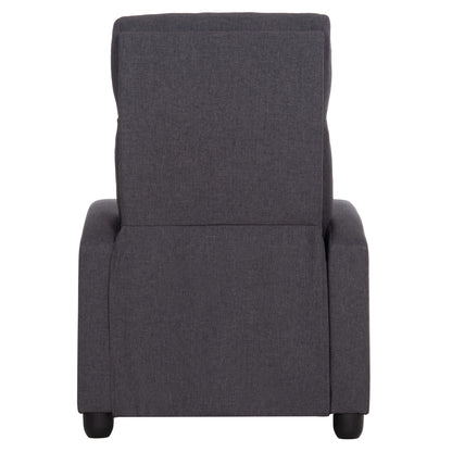 Armchair With Push-back Relax Mechanism Drosen Hm3299.01 Grey Fabric 68x80x93hcm.