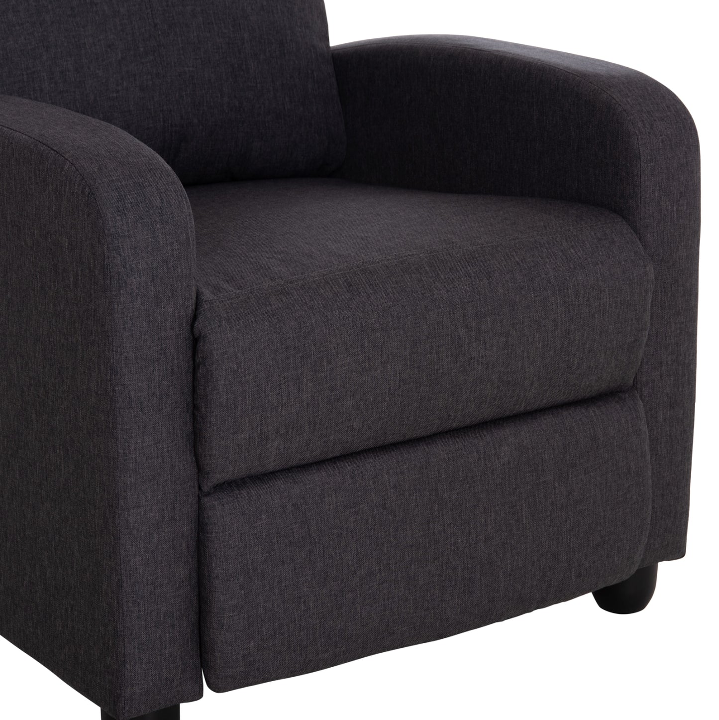 Armchair With Push-back Relax Mechanism Drosen Hm3299.01 Grey Fabric 68x80x93hcm.