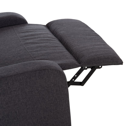 Armchair With Push-back Relax Mechanism Drosen Hm3299.01 Grey Fabric 68x80x93hcm.