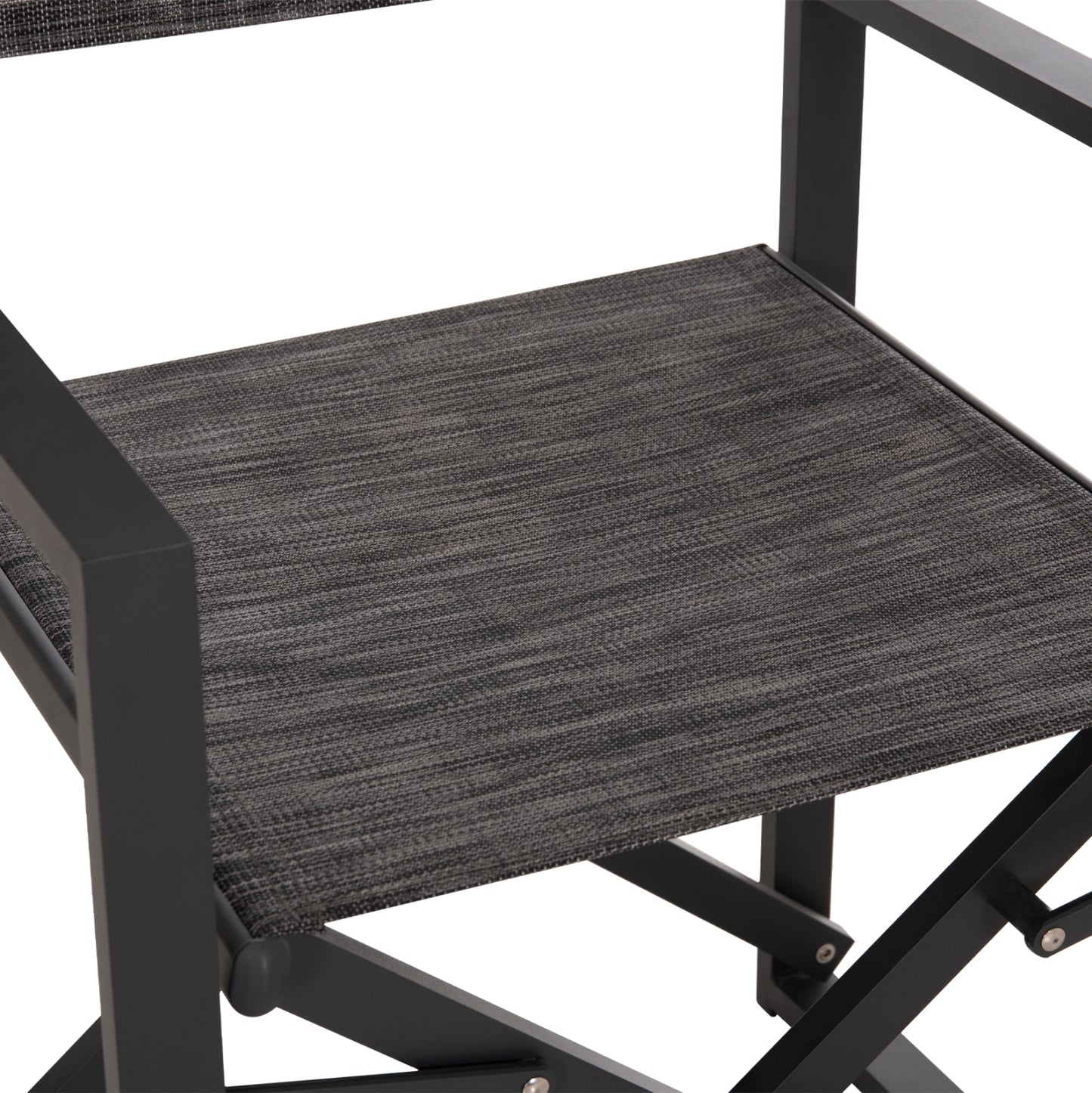 Director's Chair Aluminum Dupre Hm5094.01 Grey Color 57x48,5x85.5hcm.