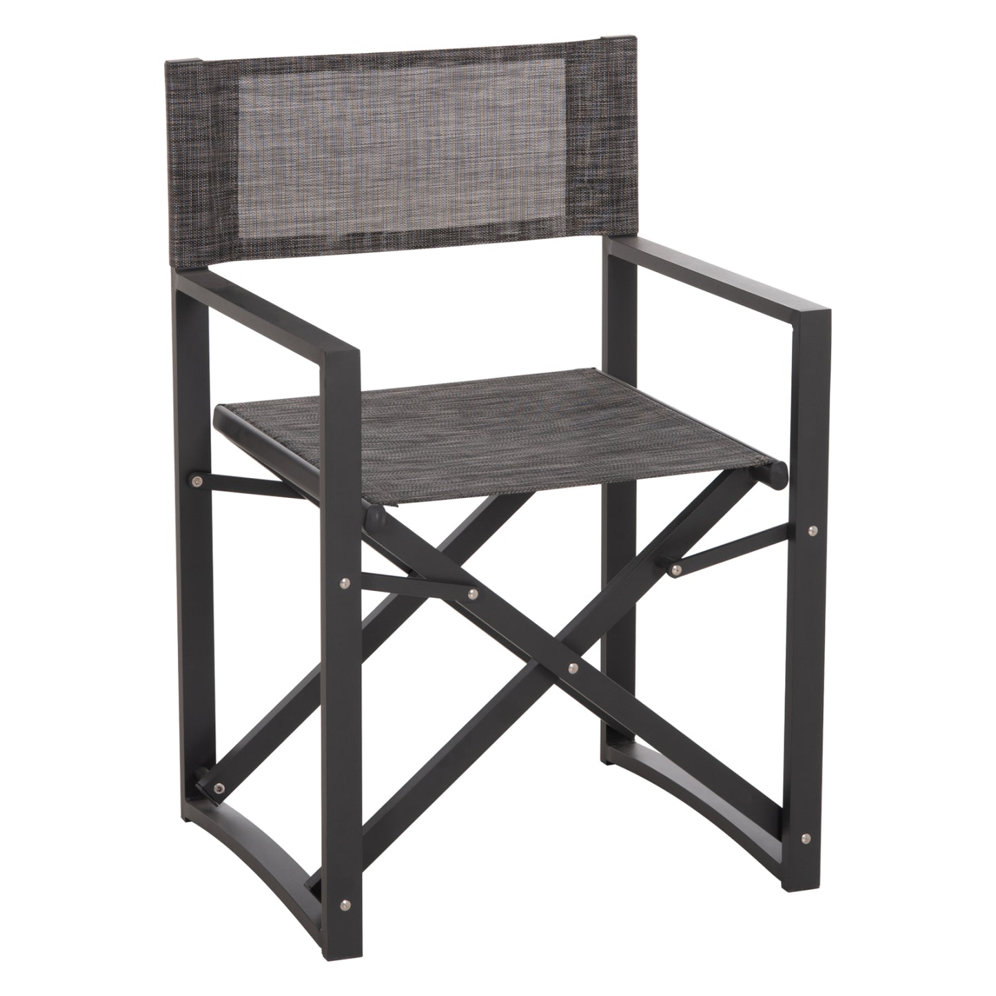 Director's Chair Aluminum Dupre Hm5094.01 Grey Color 57x48,5x85.5hcm.