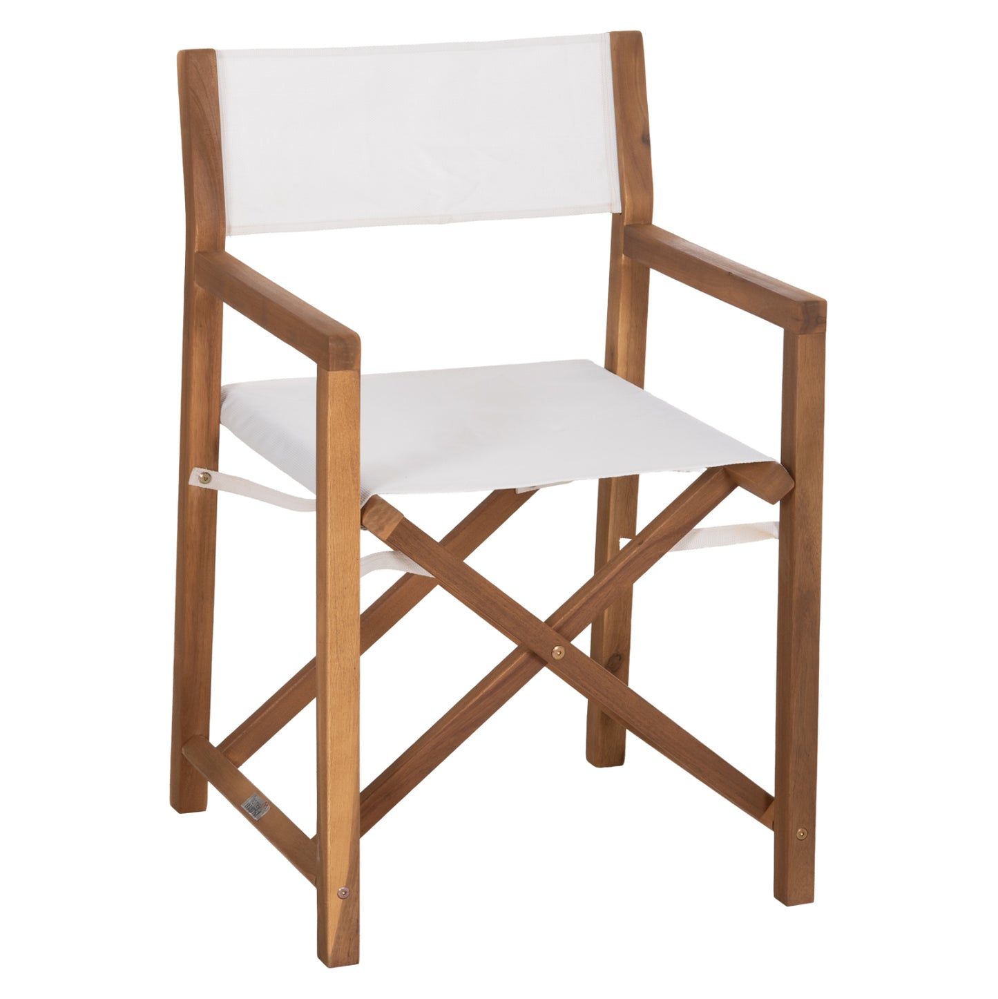 Director's Chair Soul Hm6524.02 Acacia Wood In Natural--ecru Textilene 54x51x84hcm.