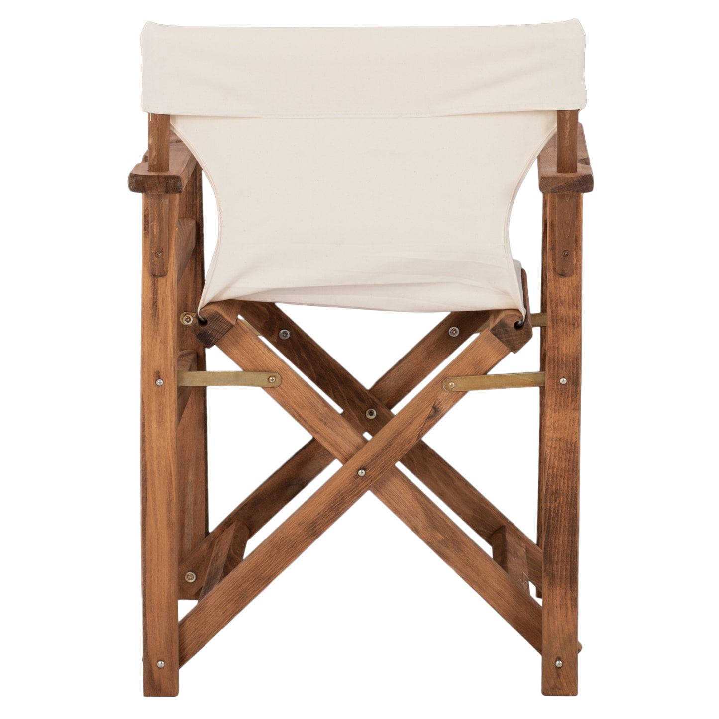 Director's Armchair Walnut With Ecru Sail Cloth Hm11518.01 58x48x88 Cm.