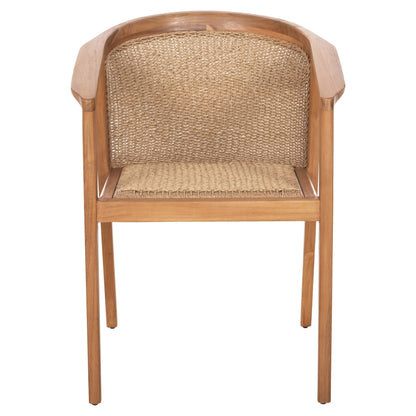 Dining Chair Renly Hm18239 Teak Wood In Natural-viro Rope 60x59x82hcm