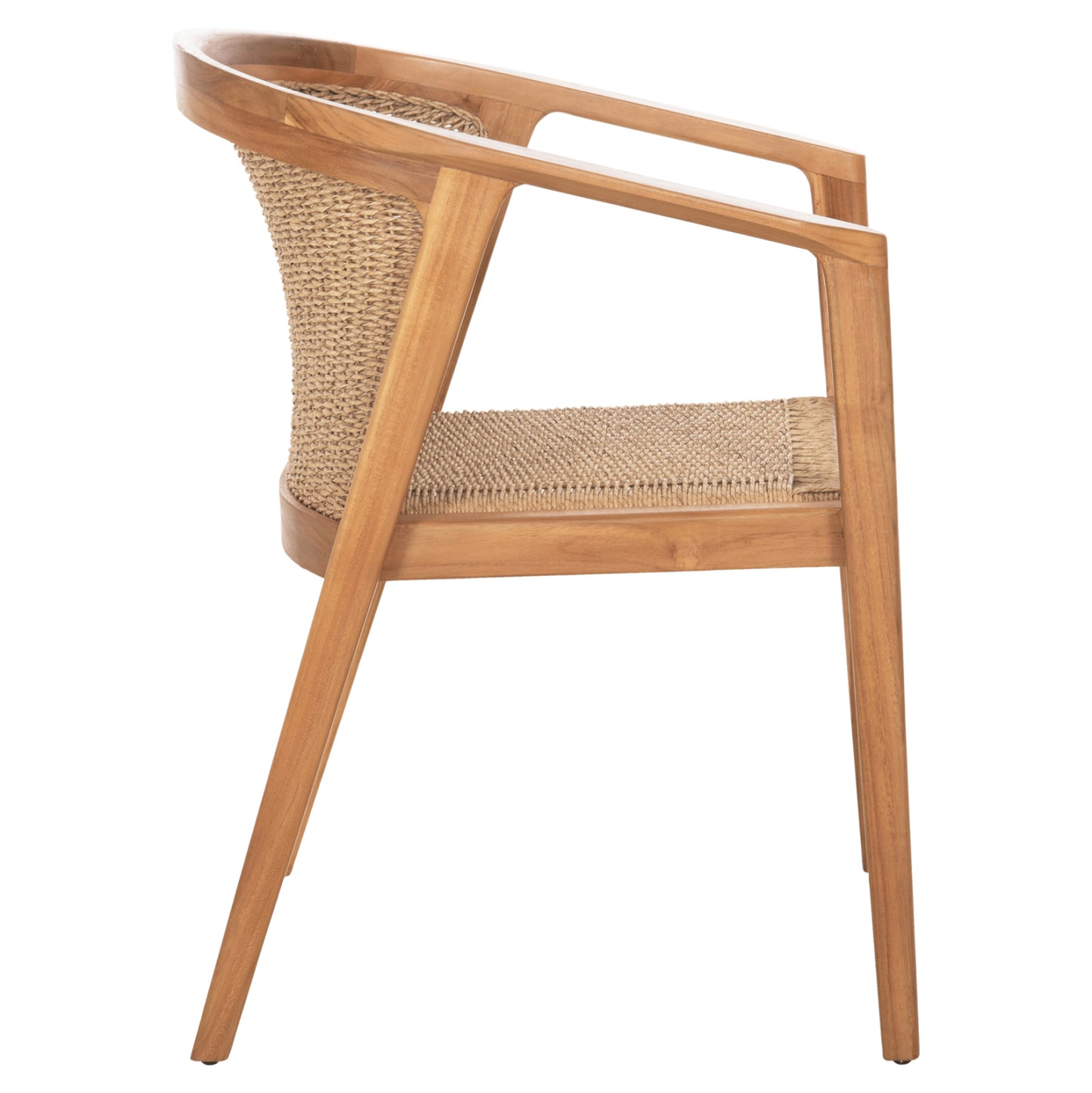Dining Chair Renly Hm18239 Teak Wood In Natural-viro Rope 60x59x82hcm