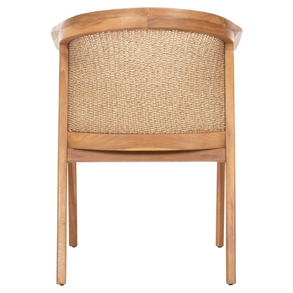 Dining Chair Renly Hm18239 Teak Wood In Natural-viro Rope 60x59x82hcm