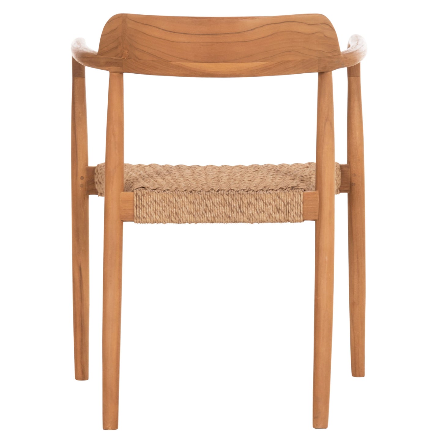 Dining Chair Robby Hm18350 Teak Wood & Viro Rope In Natural Colors 55x50x71hcm.