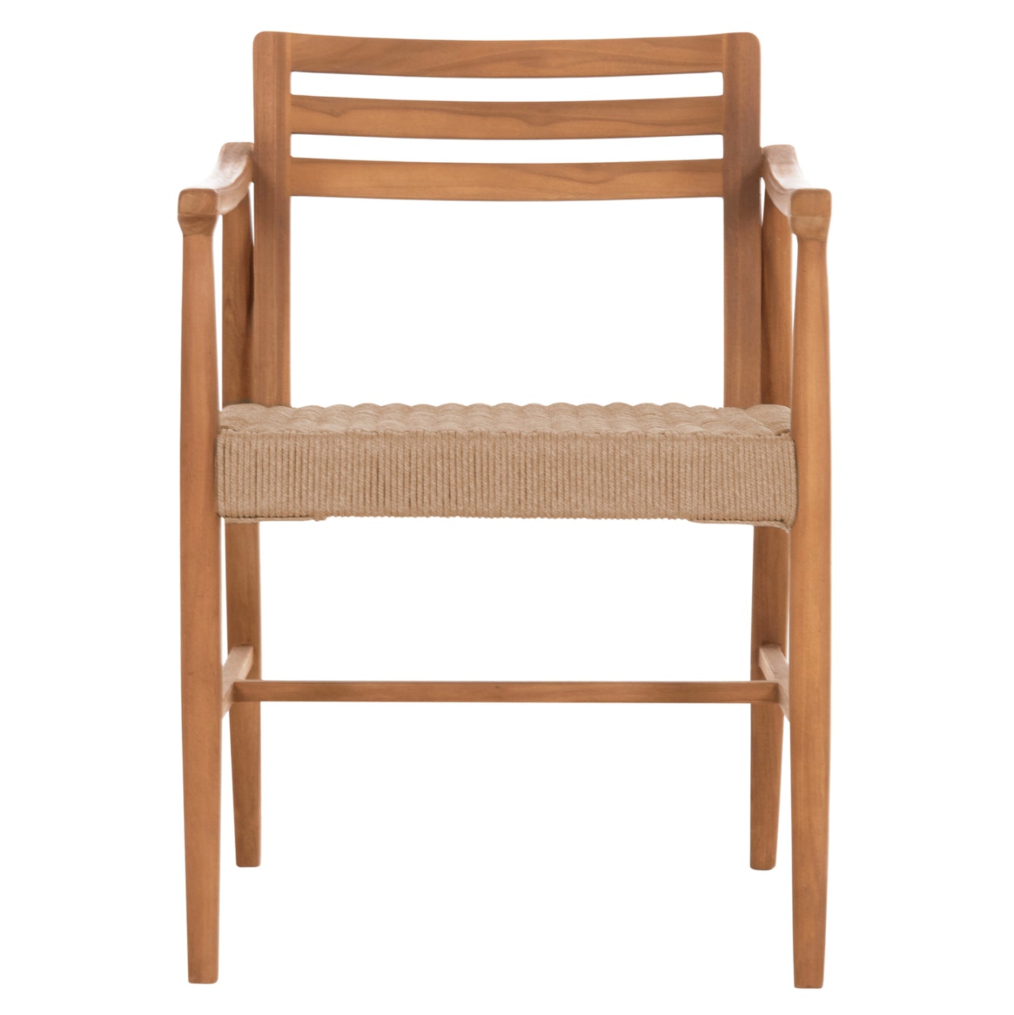 Dining Chair Robin Hm18351 Teak Wood & Viro Rope In Natural Colors 53.5x60x78hcm.