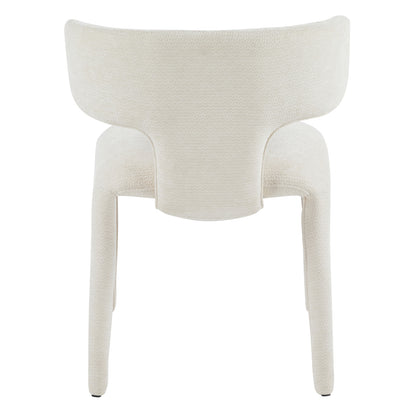 Dining Armchair Bien Hm18361.02 Ecru Linen Fabric 49.5x55.5x76hcm.