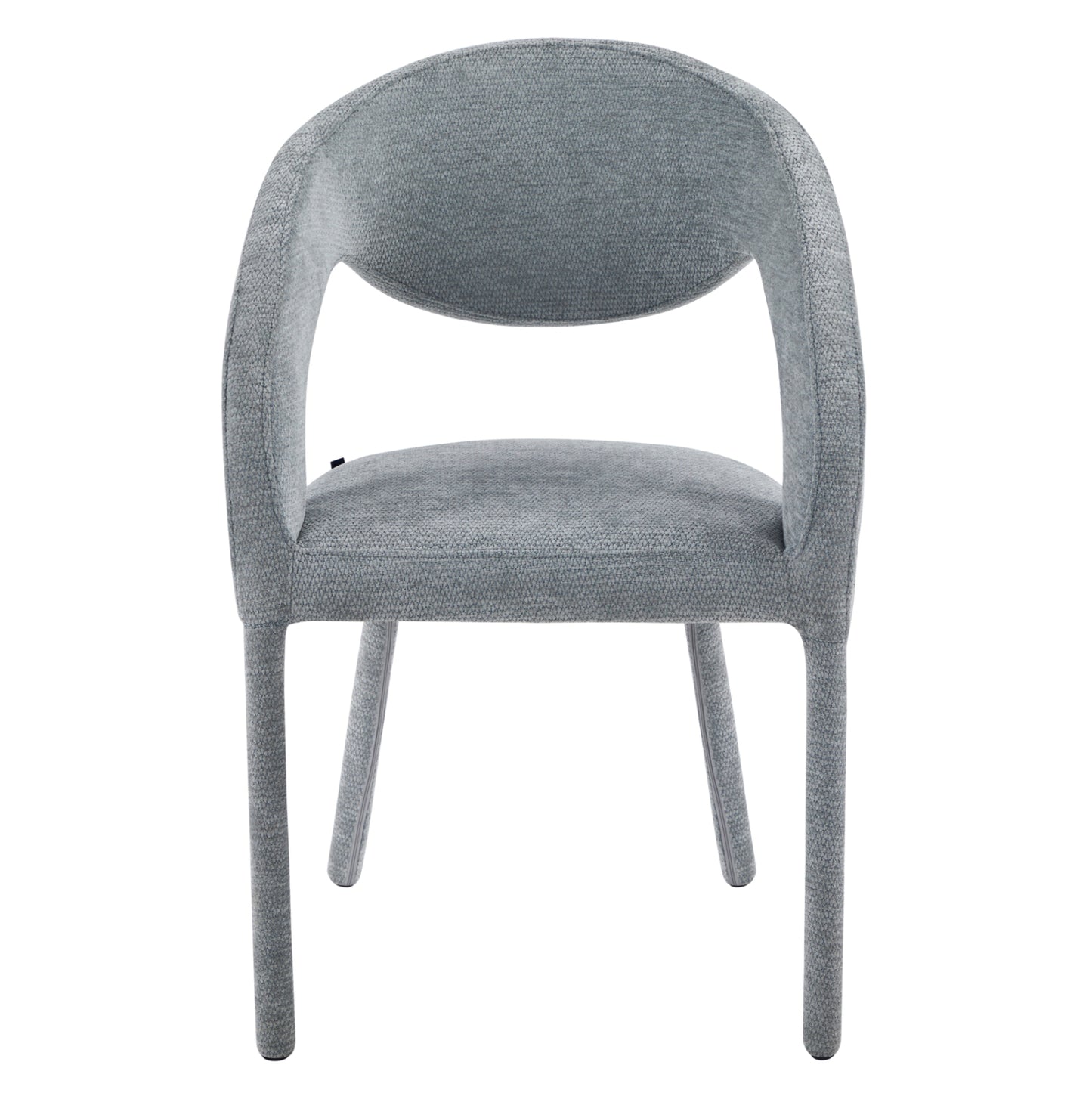 Dining Chair Ofilia Hm18363.01 Light Grey Linen Fabric 58x54.5x85.5hcm