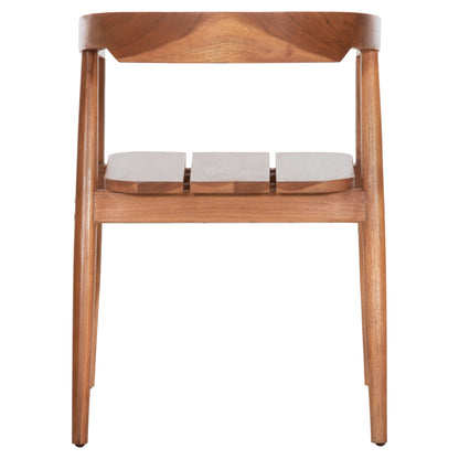 Dining Armchair Adonis Hm6938 Teak Wood In Natural Color 53x54x73hcm.