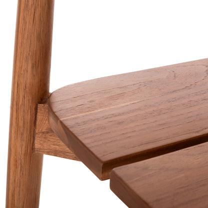 Dining Armchair Adonis Hm6938 Teak Wood In Natural Color 53x54x73hcm.