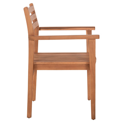 Dining Armchair Hender Hm6329 Teak Wood In Natural Color 61x59x89hcm.