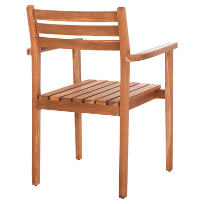 Dining Armchair Hender Hm6329 Teak Wood In Natural Color 61x59x89hcm.