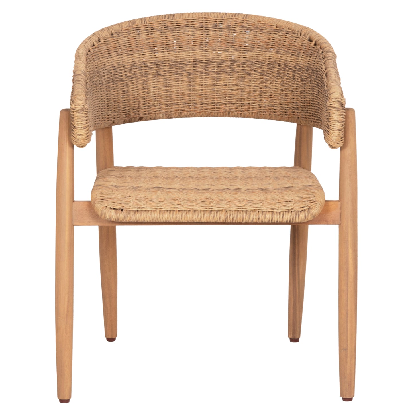 Dining Chair Cort Hm6447 Acacia Wood & Rope In Natural Colors 62x54x74hcm.