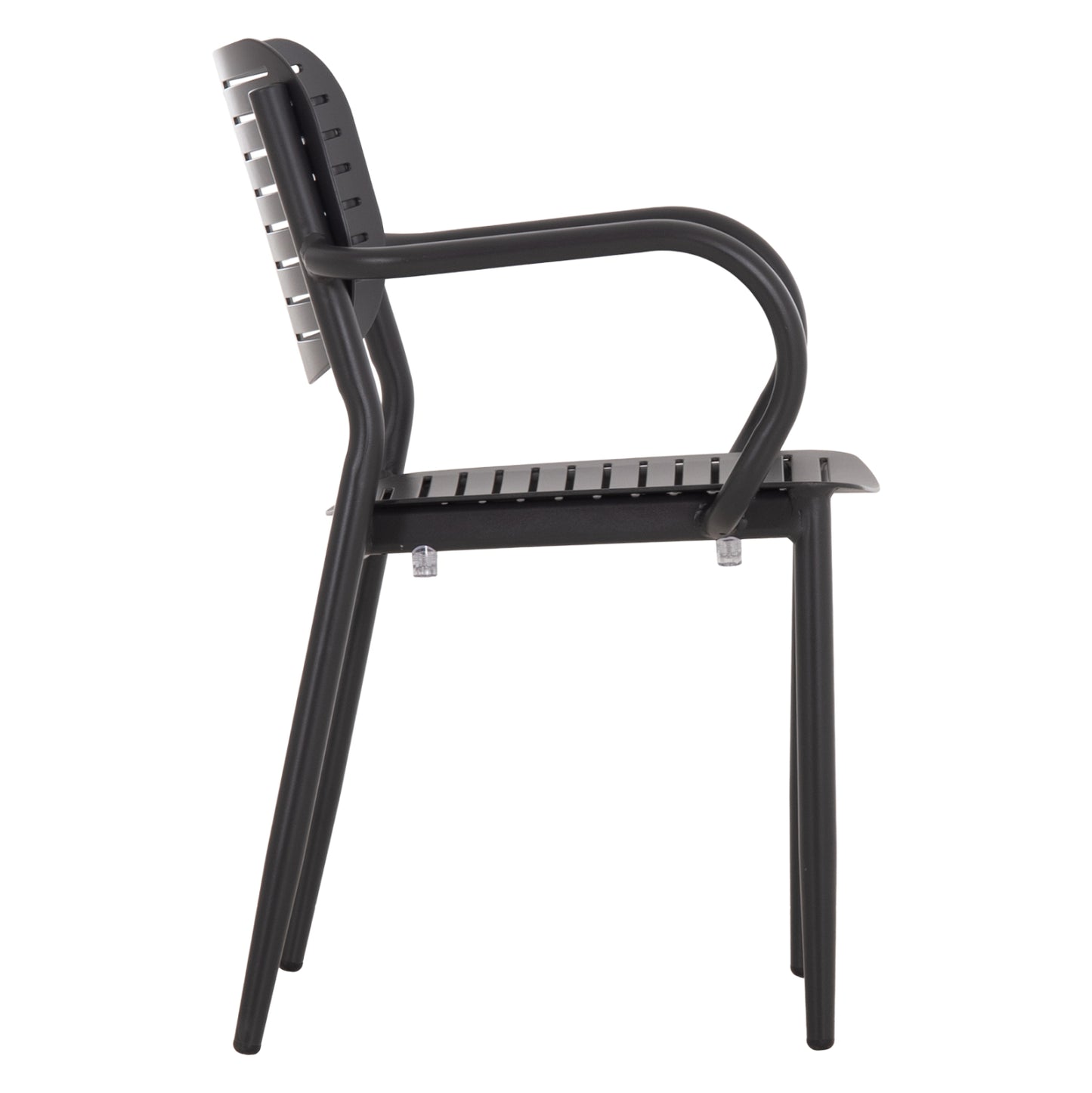 Dining Chair Hilliard Hm6644.01 Aluminum In Charcoal Color 58x52x78hcm.