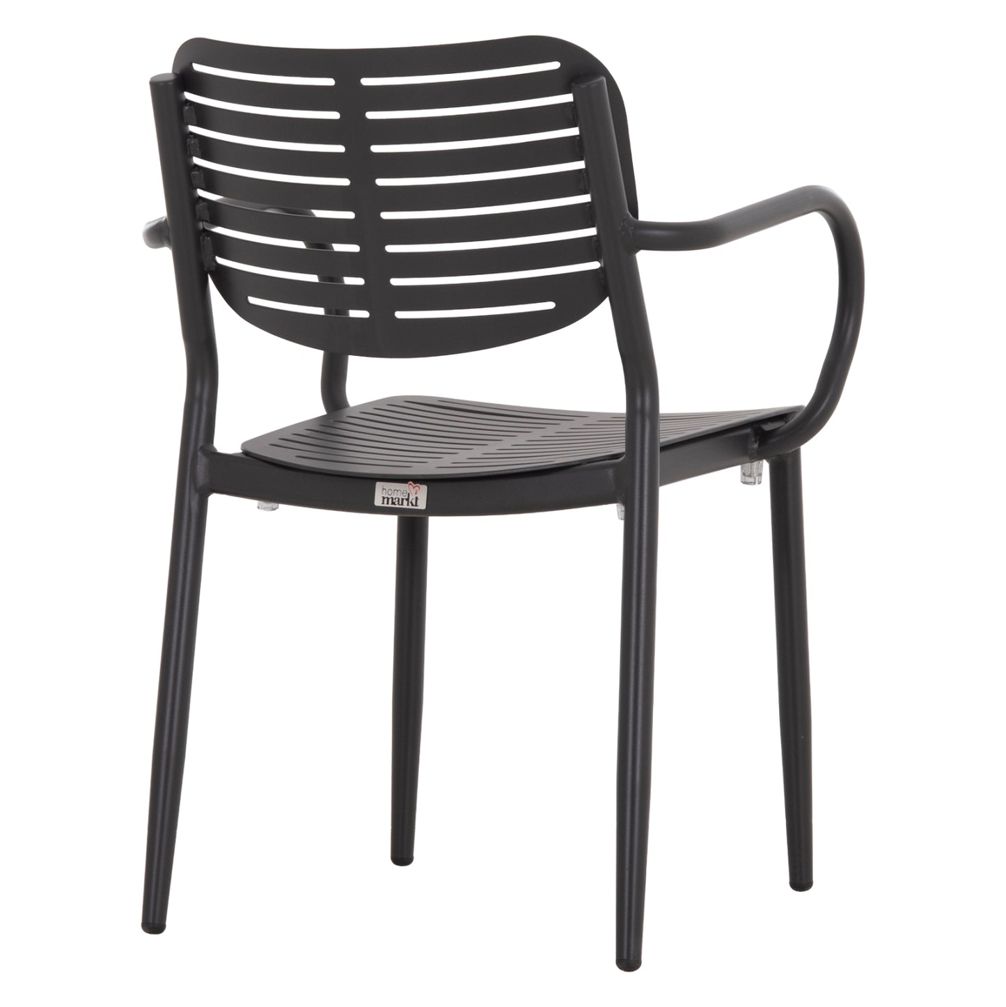 Dining Chair Hilliard Hm6644.01 Aluminum In Charcoal Color 58x52x78hcm.