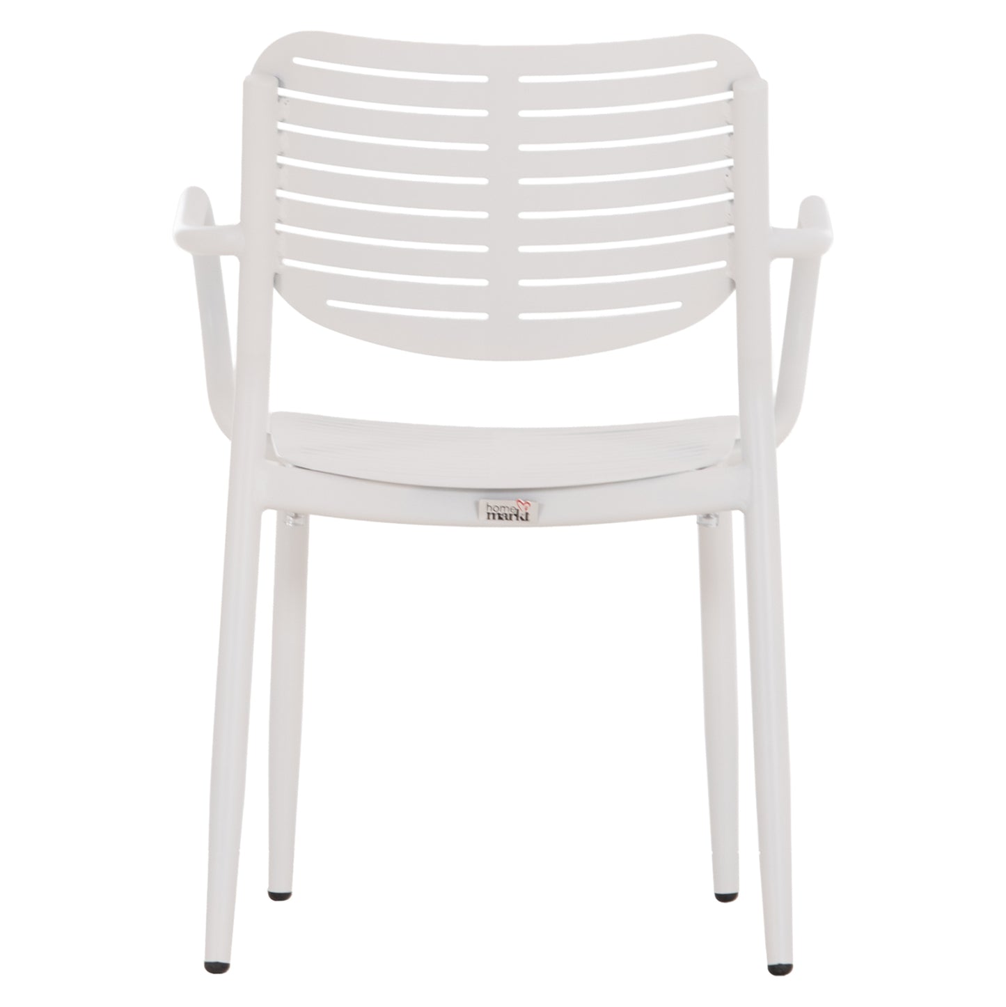 Dining Chair Hilliard Hm6644.02 Aluminum In White Color 58x52x78hcm.