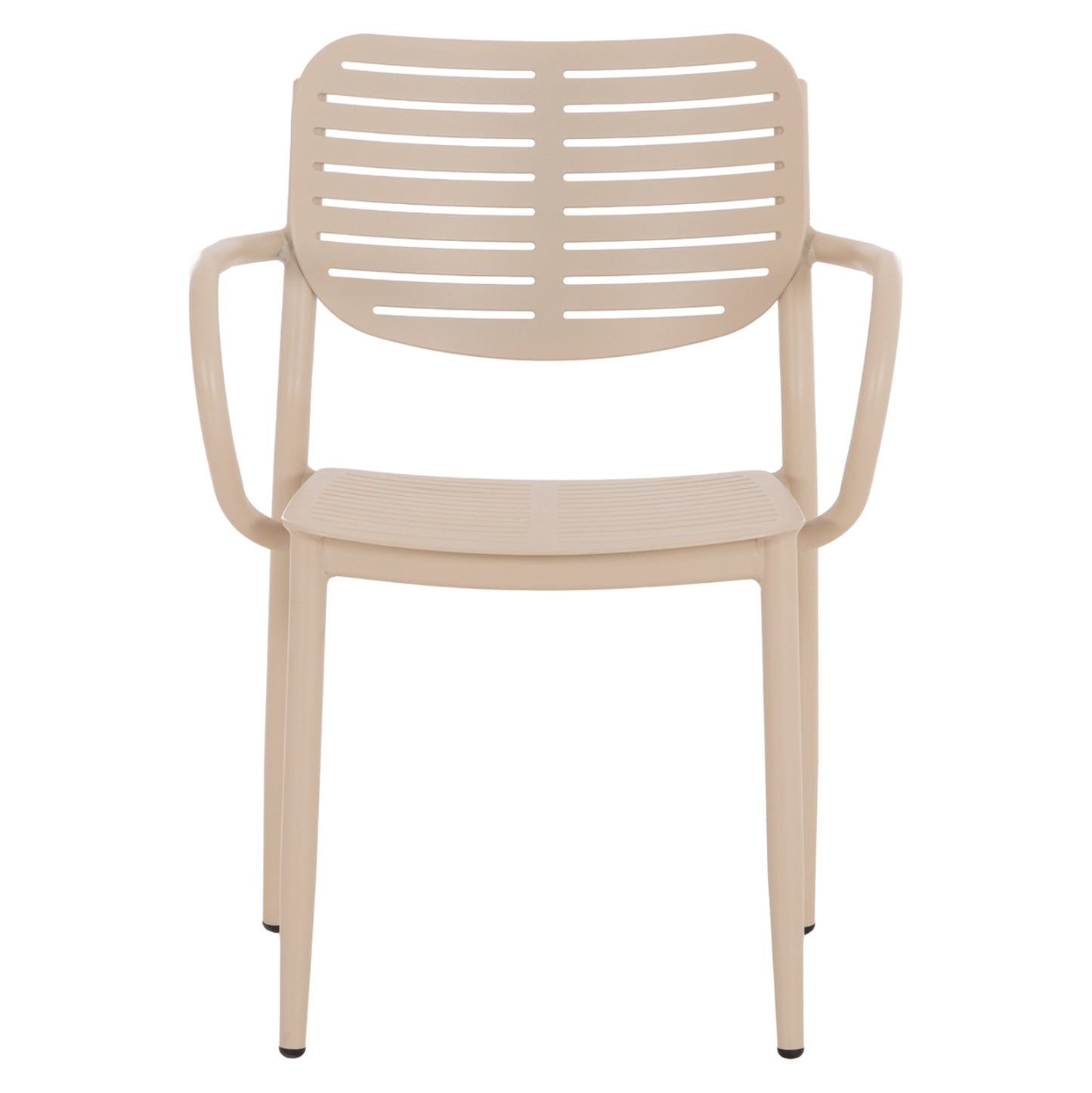 Dining Chair Hilliard Hm6644.04 Aluminum In Champagne Color 58x52x78hcm.